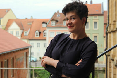 Nora Gomringer. Foto: Judith Kinitz 2020